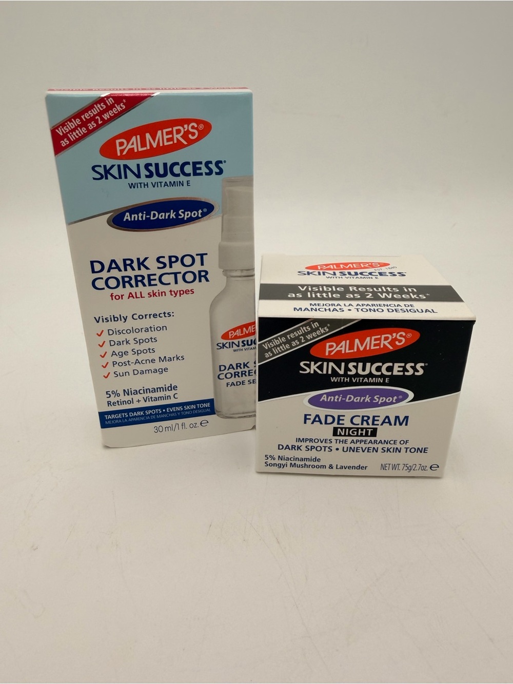Palmers 2 Pack Skin Success Anti-Dark Spot Dark Spot Corrector & Fade Cream